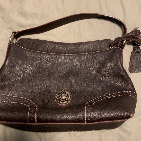 Dooney & Bourke Handbags - Chocolate leather shoulder bag